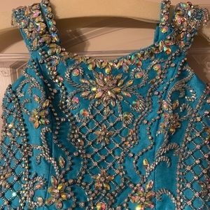 Little Rosie long pageant dress size 6